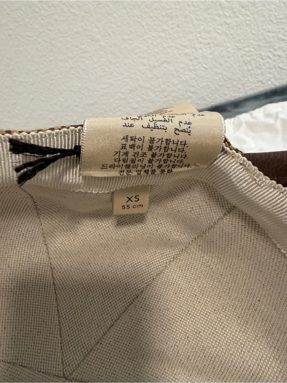 Brand New Gucci Jumbo GG Canvas Baseball Hat Brown Monogram Size XS (55cm)